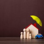 Home and Family insurance concept.